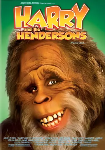 Plakat do filmu "Harry i Hendersonowie" #946816