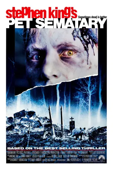 Plakat do filmu "Smętarz dla Zwierzaków" #1827125