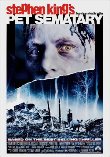 Plakat do filmu "Smętarz dla Zwierzaków" #276078