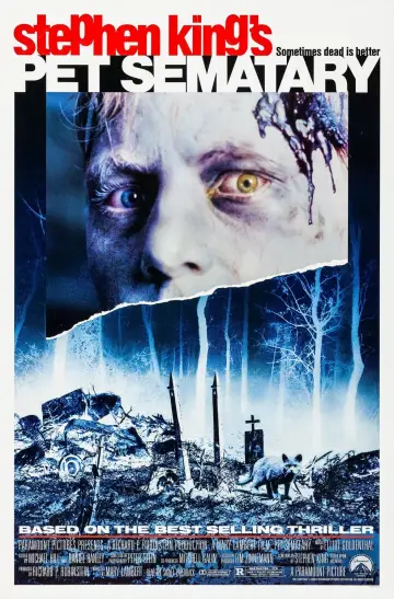 Plakat do filmu "Smętarz dla Zwierzaków" #276085