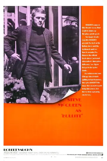 Plakat do filmu "Bullitt" #809474