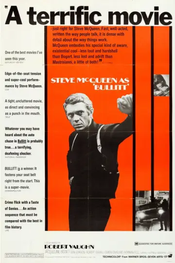 Plakat do filmu "Bullitt" #809490