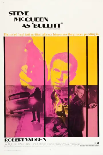 Plakat do filmu "Bullitt" #809491