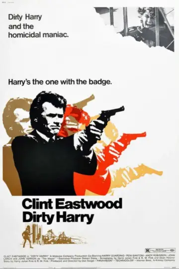 Plakat do filmu "Brudny Harry" #654031