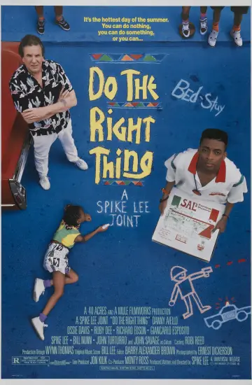 Plakat do filmu "Rób, co należy" #124503