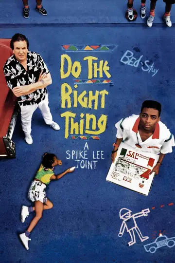 Plakat do filmu "Rób, co należy" #124505