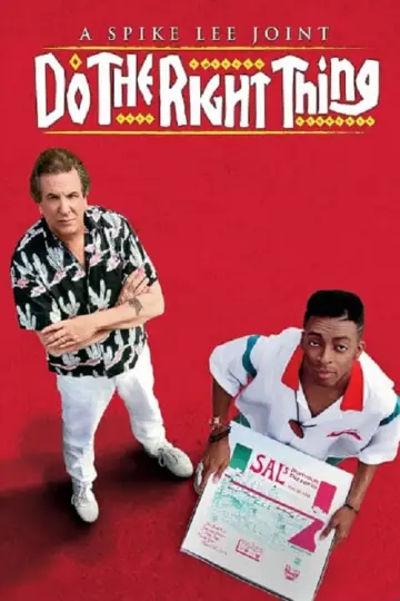Plakat do filmu "Rób, co należy" #124506