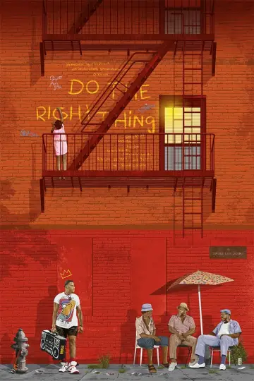 Plakat do filmu "Rób, co należy" #431366