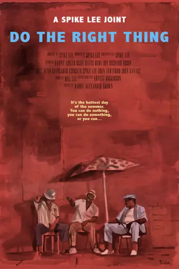 Plakat do filmu "Rób, co należy" #853389