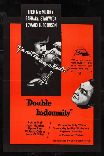 Plakat do filmu "Podwójne ubezpieczenie" #473882