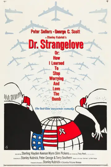 Plakat do filmu "Doktor Strangelove, lub jak przestałem się martwić i pokochałem bombę" #659077