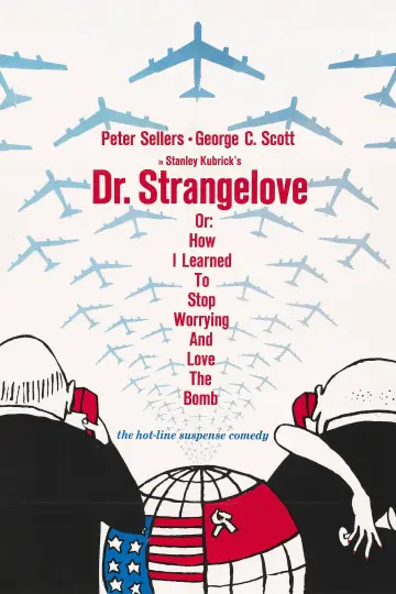 Plakat do filmu "Doktor Strangelove, lub jak przestałem się martwić i pokochałem bombę" #659098