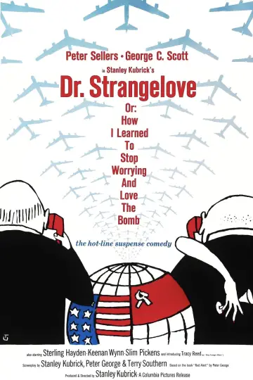Plakat do filmu "Doktor Strangelove, lub jak przestałem się martwić i pokochałem bombę" #85440