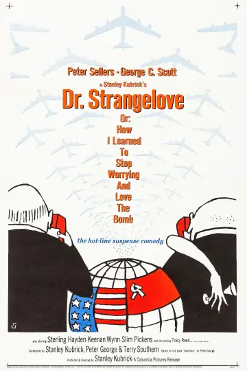 Plakat do filmu "Doktor Strangelove, lub jak przestałem się martwić i pokochałem bombę" #85445