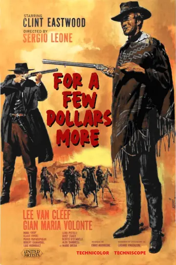 Plakat do filmu "Za kilka dolarów więcej" #179807