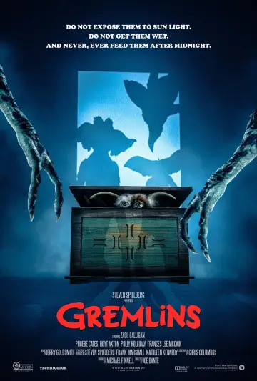 Plakat do filmu "Gremliny rozrabiają" #60611
