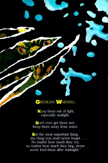 Plakat do filmu "Gremliny rozrabiają" #60616