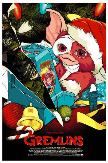 Plakat do filmu "Gremliny rozrabiają" #60632