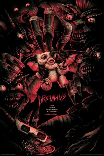 Plakat do filmu "Gremliny rozrabiają" #60640