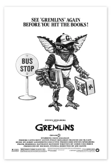Plakat do filmu "Gremliny rozrabiają" #610520