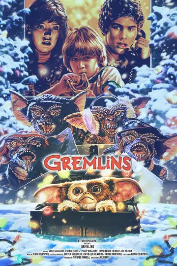 Plakat do filmu "Gremliny rozrabiają" #610523