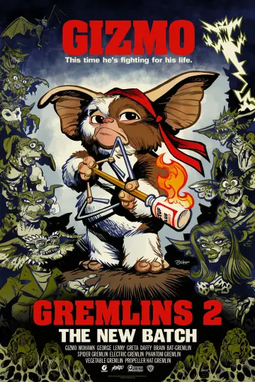 Plakat do filmu "Gremliny 2" #692566