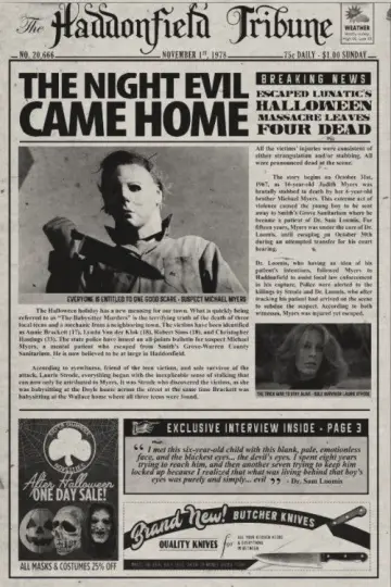 Plakat do filmu "Halloween" #1207031