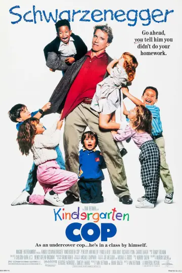 Plakat do filmu "Gliniarz w Przedszkolu" #305074