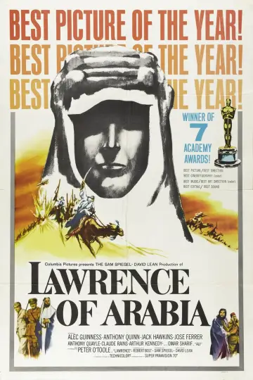 Plakat do filmu "Lawrence z Arabii" #1781841