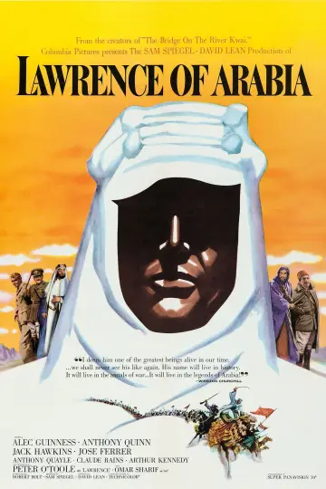 Plakat do filmu "Lawrence z Arabii" #627892