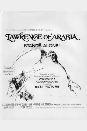 Plakat do filmu "Lawrence z Arabii" #90946