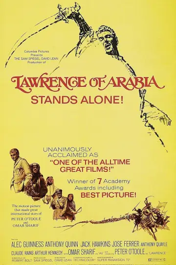 Plakat do filmu "Lawrence z Arabii" #90953