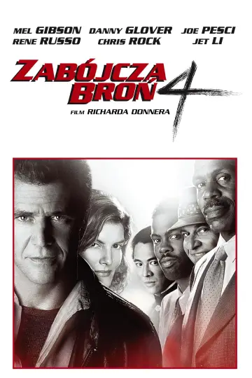 Plakat do filmu "Zabójcza broń 4" #693777