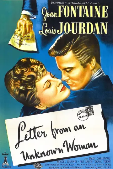 Plakat do filmu "List od nieznanej kobiety" #1053089