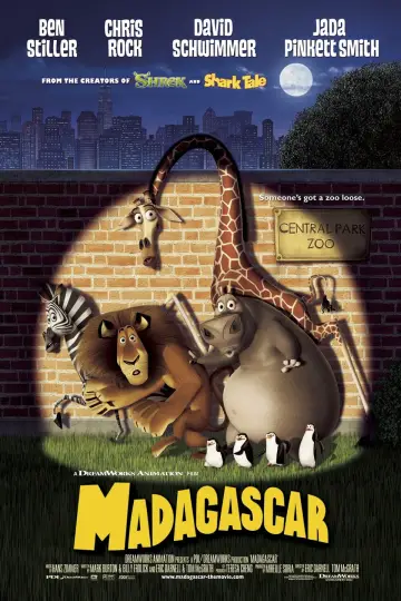 Plakat do filmu "Madagaskar" #13424