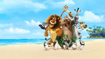 Zasłona do filmu "Madagaskar" #521700