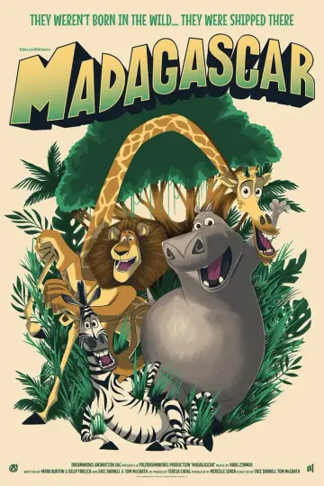 Plakat do filmu "Madagaskar" #521801