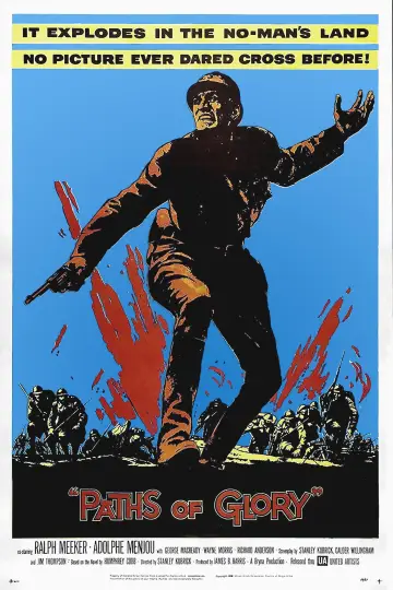 Plakat do filmu "Ścieżki chwały" #116320