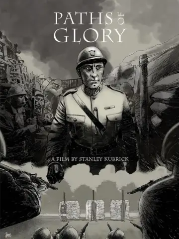Plakat do filmu "Ścieżki chwały" #116327