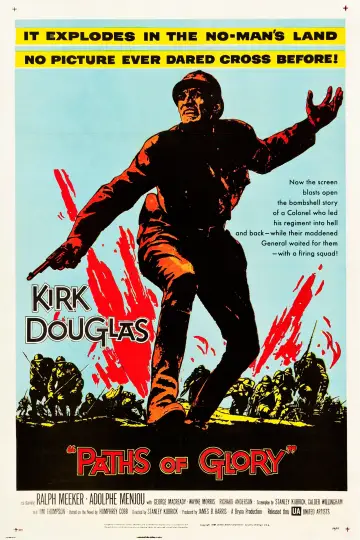 Plakat do filmu "Ścieżki chwały" #116331