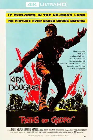 Plakat do filmu "Ścieżki chwały" #116342