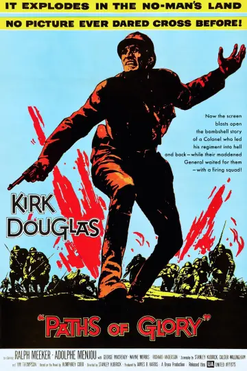 Plakat do filmu "Ścieżki chwały" #116348