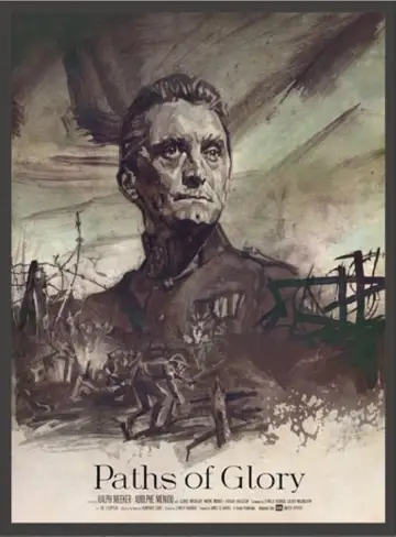 Plakat do filmu "Ścieżki chwały" #116350