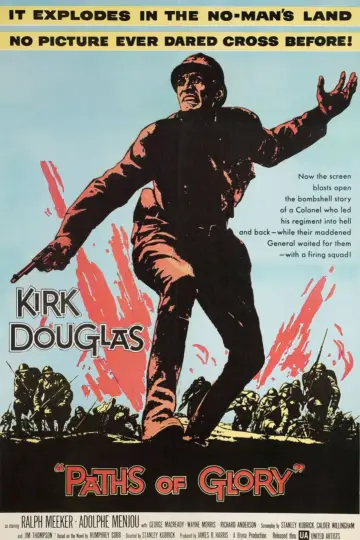 Plakat do filmu "Ścieżki chwały" #802623