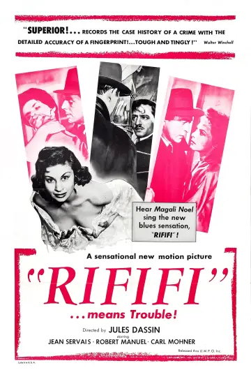 Plakat do filmu "Rififi" #185655