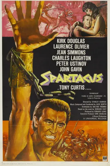 Plakat do filmu "Spartakus" #52222