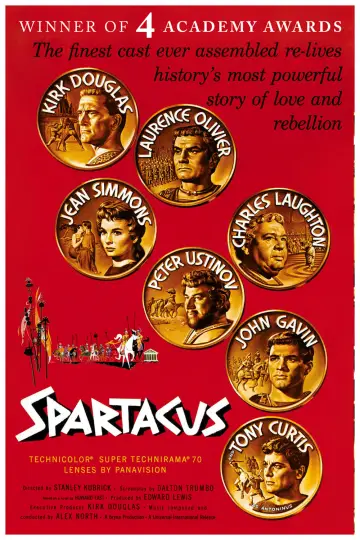 Plakat do filmu "Spartakus" #52223