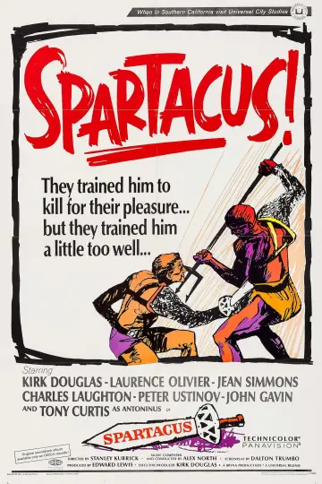 Plakat do filmu "Spartakus" #52224