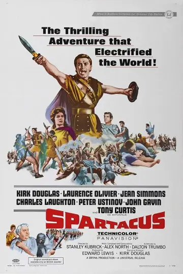 Plakat do filmu "Spartakus" #52226
