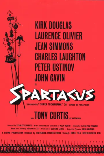 Plakat do filmu "Spartakus" #52235